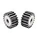 LYMFE Industrial helical Gear 1pcs Spur Gear 1.5M 12T-27T Metal Transmission Gear Steel 1.5 Modulus 12 13 14 15 16 17 18 19 20 21 22 23 24 25 26 27 Teeth (Size : 1.5M - 26Teeth)