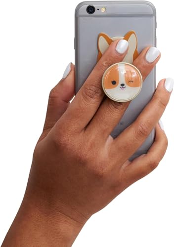 Squishmallows (Regina) Phone Grip With Stand. Universal Fit For All Mobile Phones. Extendable Base And Grip For Smartphones And Tablets. Protects Against Accidental Drops And Improves Holding Grip - Image 2