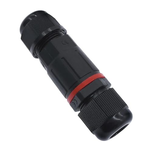 Conector de 3 pines para iluminación exterior de 250V con prensaestopas 4