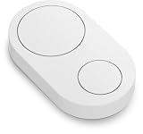 Flic Duo | Controller Smart Home | Funziona con Matter, Alexa, SmartThings, Sonos, Homey attraverso qualsiasi Flic Hub (bianco)