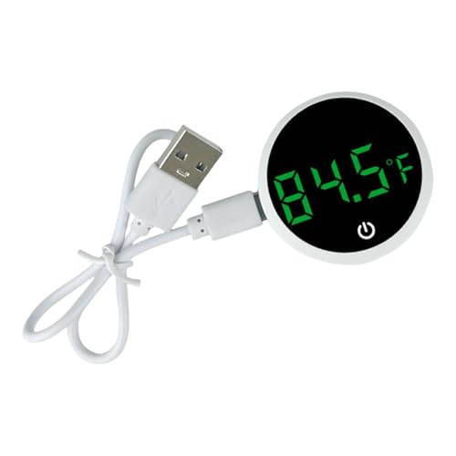 LEDディスプレイデジタルフィッシュタンク付き水槽の温度計爬虫類タンクの設計上のデザインデバイススティック充電式魚屋温度計