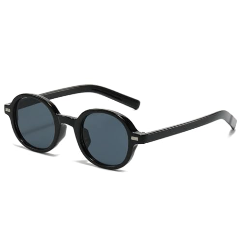 Lunettes de soleil de style rétro avec verres dégradés transparents