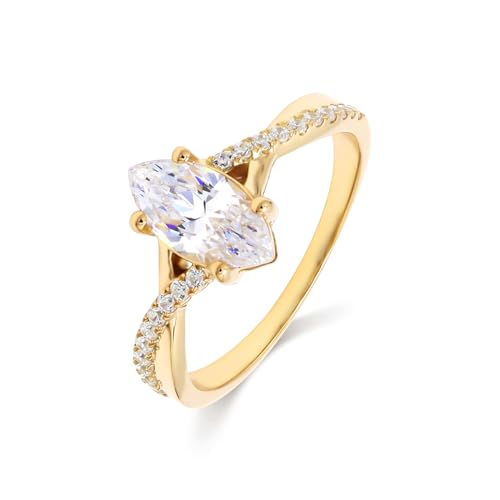 1-5 Carat (ctw) White Gold Radiant Shape LAB GROWN Diamond Side Stone Engagement Ring [Color E-F Clarity VS2-SI1]