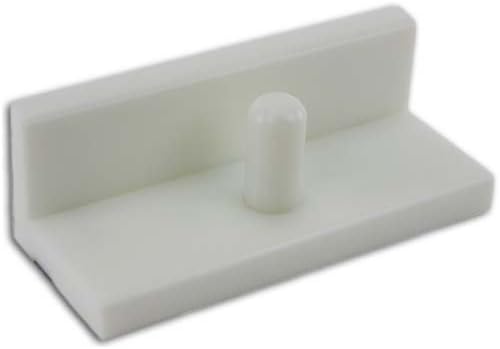 Premium 10 Inch White Paper Cutter Jogging Block - 4 Inch High