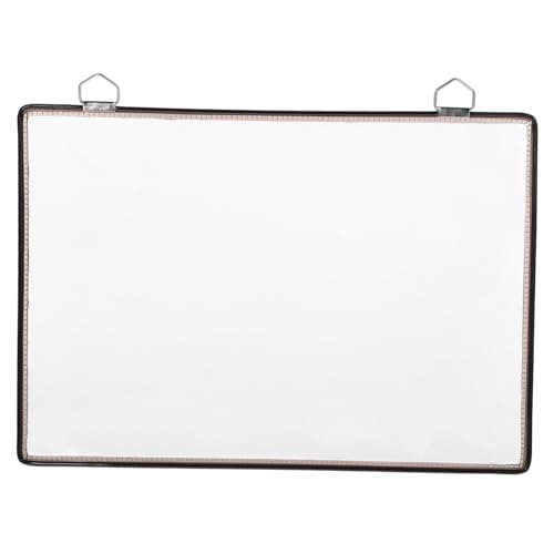 KICHOUSE Wall File Holder Hanging Organizer for Office Home School Capacity Document Storage Bag with Transparent Pockets Efficient Wall Magazine Holder