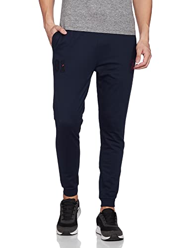 Image of Men's Regular Fit Poly Cotton Track Pants