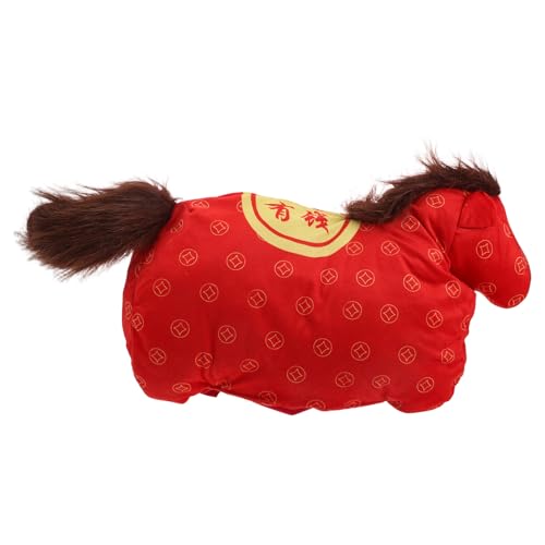 Chapeau fantaisie cheval rouge pour animer vos séances photo