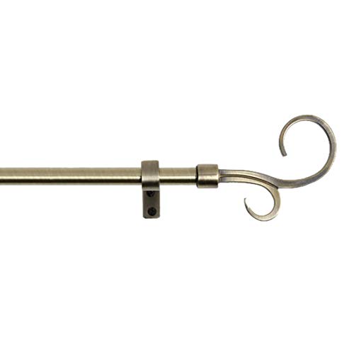 Barras de Cortina Salon Dorada Marca STORESDECO