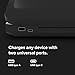 PhoneSoap 3 UV Cell Phone Sanitizer & Dual Universal Cell Phone Charger Box | Patented & Clinically Proven 360-Degree UV-C Light Sanitizer | Disinfects and Charges All Phones (Black)