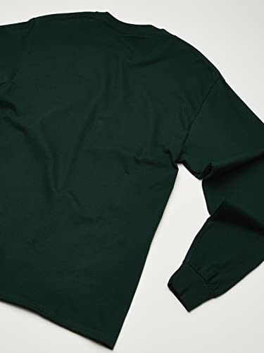 Image of Hanes Men's Beefy Long Sleeve Shirt, 1 or 2 Pack