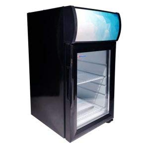 Omcan 13-INCH COUNTERTOP DISPLAY REFRIGERATOR WITH 21 L CAPACITY | Fridge.com