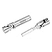INJORA Steel Drive Shaft 2Pcs Center Drive Shaft for Axial SCX24 C10 JLU Bronco Base Camp 4Runner Upgrate Parts, 17g