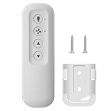 99813 Ceiling Fan Remote Control for Hunter fan remote replacement 3-Speed and Light Dimmer with Wall Bracket,Replace Hunter 99770 99392 99118 99123 99188