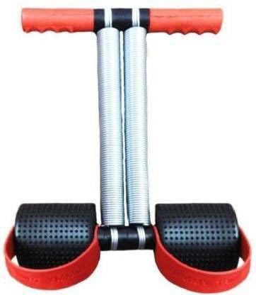 Home Gym Equipment of Double Spring Tummy Trimmer for Men and Women Ab Exerciser (Multicolor)-picture-28
