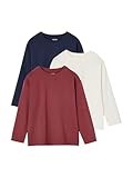 haut decathlon homme Manches laongues VERTBAUDETLot 3 Tee-Shirts unisterracotta12A