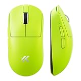 MCHOSE A7 V2 Ultra Wireless Gaming Mouse for Esports 59 g, PAW3950 TI, 42K DPI, TOPSPEED Dual 8K Polling Rate, 130 Hour Battery Life PC/Mac Green