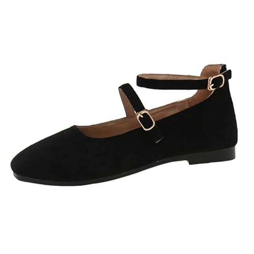 Chaussures plates pour femmes bout carré pour flâner en ville avec style