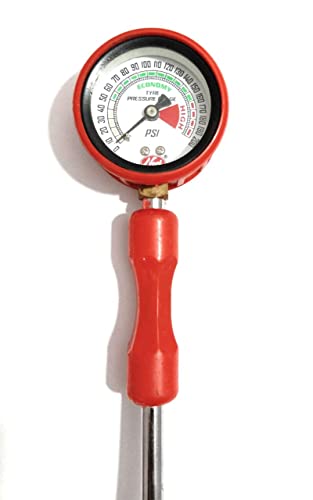 Image of Tyre Pressure Rod Gauge Easy to Use for Car and Bike Range 0-200 PSI Heavy Duty Premium Tire Pressure Gauge