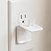 White Double Outlet Covers Baby Proofing (10 Pack, 20 Sockets) | Baby Proof Plug Covers for Electrical Outlets | Safe & Secure Baby Safety Products | Childproof Socket Covers Protect Toddlers & Babies