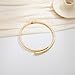 HUAYUNFANG Gold Chunky Choker Collar Necklace For Women Gold Statement Necklaces Geometric Teardrop Choker Necklace Hinged Open Necklaces Jewelry