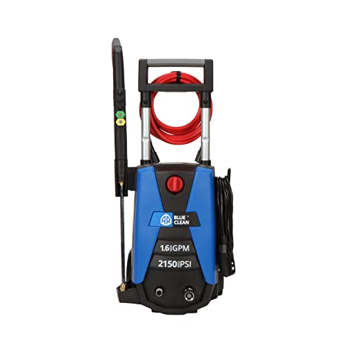 Ar Blue Clean Bc383Hss Electric Pressure Washer-2150 Psi, 1.6 Gpm, 13 Amps Quick Connect Accessories, Telescopic Handle, On Board Storage, Portable Pressure Washer, High Pressure, Car Washer, Patio #TOP4