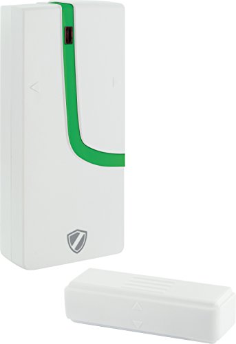 SCHWAIGER HGA100 Tür-Fenster-Alarm Alarmanlage Fenstersensor Türsensor Alarmsystem Haus Wohnung Einbruchschutz Sicherheitssystem Einbruchmelder weiß