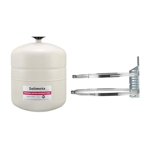 Solimeta 4.5 Gallon Potable Water Expansion Tank With Adjustable Wall Mounting Bracket