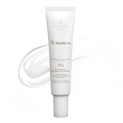 Gel Cicatrizante C-Kaderm Skincare - 20g - Com Vitamina C - Ajuda na Recuperação e Melhora da Aparência da Pele- Mantecorp