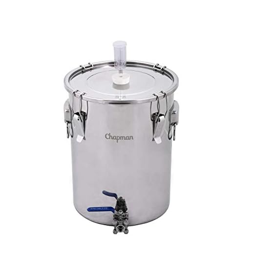 Durable 14 Gallon Stainless Steel Fermenter