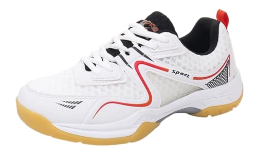 FUNCOS Men's Pickleball Shoes Wide Width Non-Slip Lightweight for Indoor/Outdoor Courts