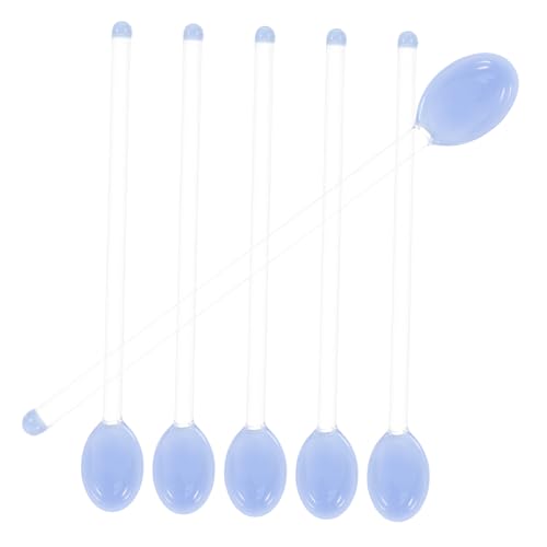 UKCOCO 6piezas Cucharas De Para Café y Bebidas Utensilios De Cocina Elegantes y Funcionales Para Postres y Jugos