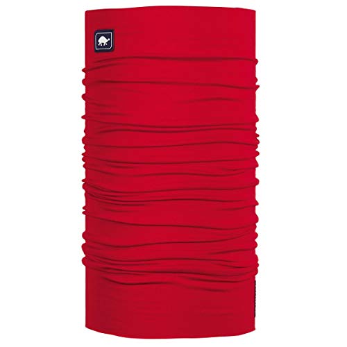 Turtle Fur Comfort Shell UV Totally Tubular, Neck Gaiter Face Mask, 10+ Ways to Wear, Red