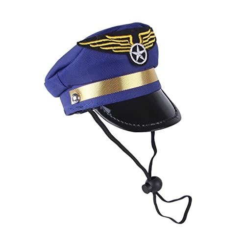 コスプレキャプテンハロウィーンいたずら犬コスチュームかわいいフェスティバルペットハットアニマルヘッドウェアコスプレアクセサリーペット帽子猫のための猫の帽子猫犬クリスマス