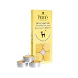 Price's - Household Pet Tealights - 10 Pack - Odour Eliminating Candle - Made with Orange, Lemon & Thyme Extracts - Clean, Fresh, Quality Fragrance - Long Lasting Scent