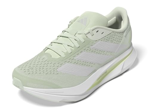 Adidas Women's Duramo SL 2.0 Running, Crystal Jade/Zero Metallic/Linen Green, 8