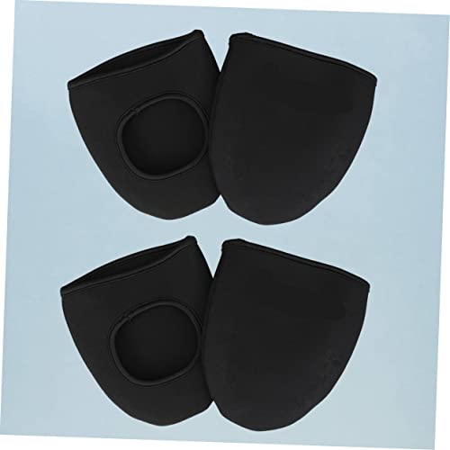 2 pares de fundas impermeables para zapatillas de ciclismo, fundas térmicas para pedales y asiento, cubiertas para punta de zapato, luces frontales y traseras recargables, portavasos para bicicleta, resistente a la lluvia, para carretera miniatura 3