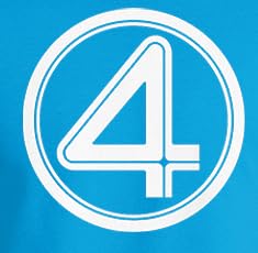 Marvel Fantastic Four Logo Symbol T-Shirt2