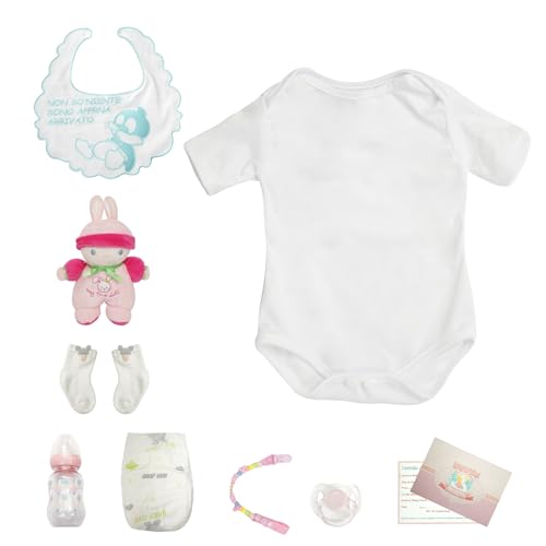 Brastoy Bebê Reborn Boneca Pintada Menina Silicone Realistic Original 48cm (Menina Pintado 48cm)