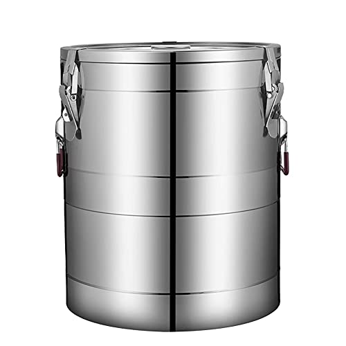 KWIBYBGS Barril Aislante, 100L Urna Deua Caliente de Gran Capacidad, para Cocina Restaurante Cantina