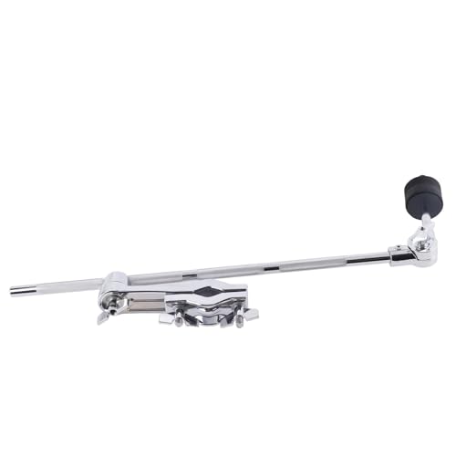 Drum Extension Clamps Holder Stand, brazo extensible para platillos de batería, accesorio metálico resistente con abrazadera ajustable compatible con hardware estándar de batería