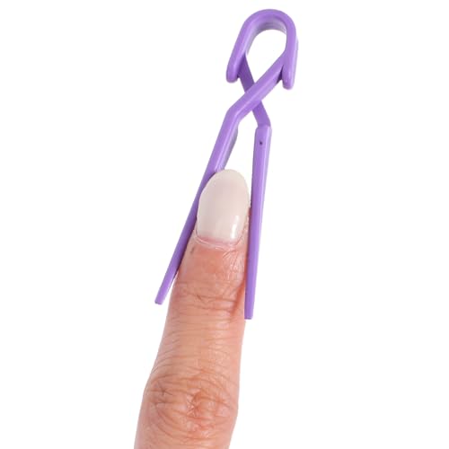 ABOOFAN 160 clips para uñas y abrazaderas miniatura 6