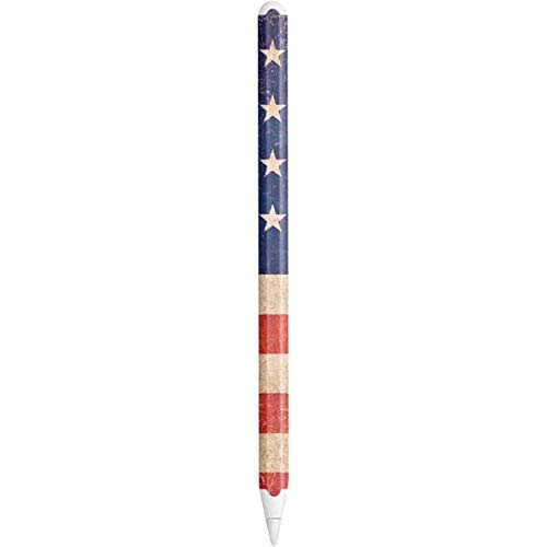 Skinit Decal Other Skin Compatible with Apple Pencil (2nd Gen 2019) - Originally Designed Distressed American Flag Design