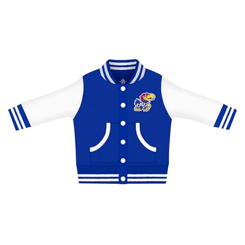 Creative Knitwear College Baby Varsity Jacket (0M-4T) - Team Logo, Lightweight
