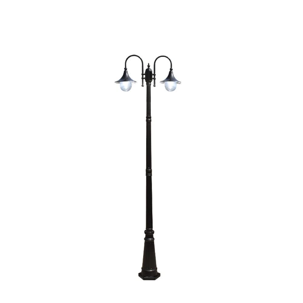 Lampadaire vintage européen rétro en acrylique pour décoration extérieure pour couloir, terrasse, piscine, terrasse, terrasse