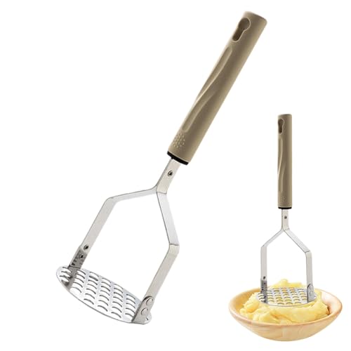 Manuelle Kartoffelpresse, manuelle Obstpresse aus Edelstahl | Professionelles Kartoffelstampfer, Gourmet-Werkzeuge für die Herstellung von Kartoffeln, und