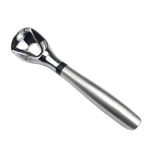 StainIess スチールキッチンアイスクリームスクープツールデザート食器金属スプーンアイスクリームスクープ