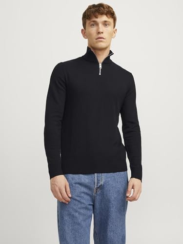 Vêtements Jack & Jones Jjeperfect Knit Half Zip Sn pour Accessoires - vue 2