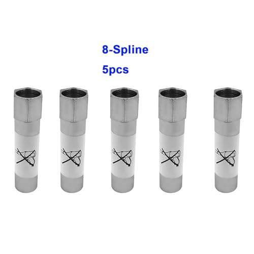 Image of 3 Pcs 8-Spline Lug Nut Key Lock Tool 65100 for Cars 13 /16'' Hex, Wheel Lock Key Replacement for Spline Lug Nuts