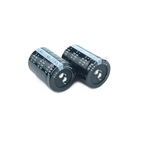 Condensateur 400V 470uF robuste 35x50mm pour la restauration de matériel audio haut de gamme