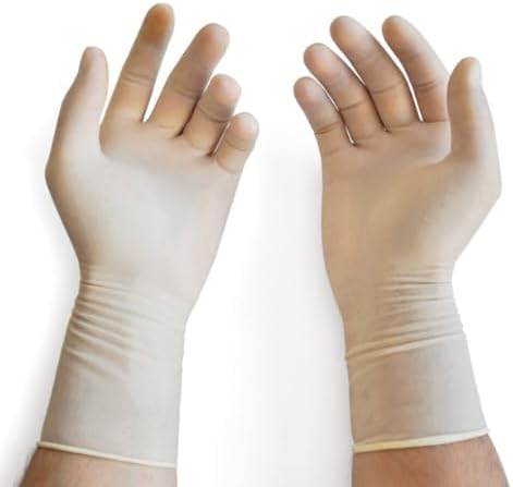 Sterile Disposable Latex Surgical Gloves are powder-free and sterilely packaged in pairs. They are multipurpose for professional medical, healthcare, veterinary, and cooking.
